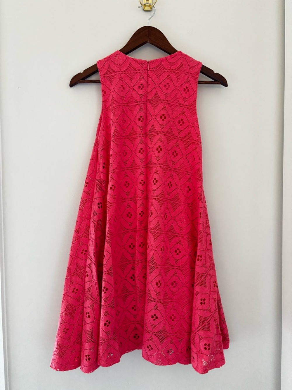 Altard State Lace Fit & Flare Dress Pink Coquette Romantic Feminine - Picture 7 of 7